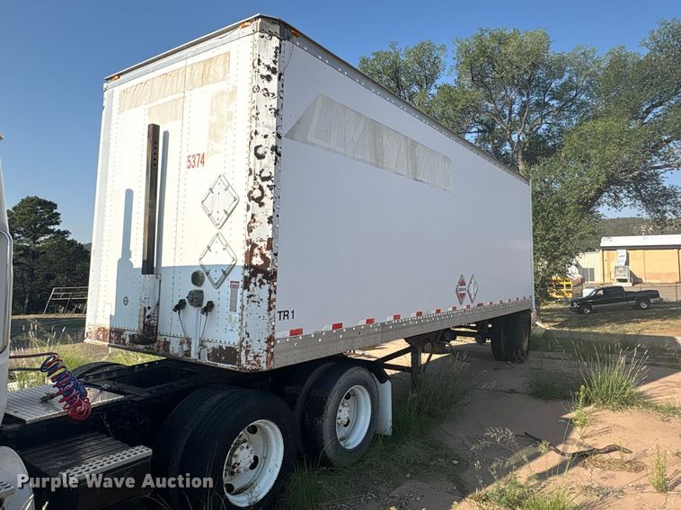 1995 Strick dry van trailer