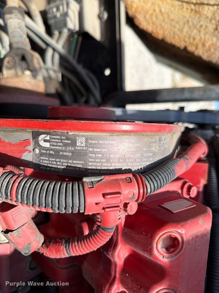 image for item NF9512 2019 Crane Carrier Company LET2 refuse truck