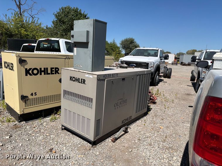 image for item NF9547 2017 Kohler 30RCL generator