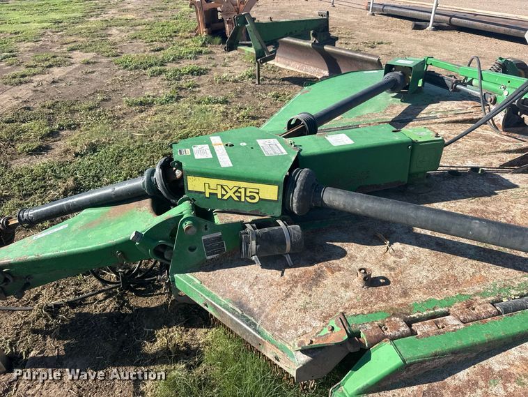image for item DY3256 John Deere HX15 batwing rotary mower