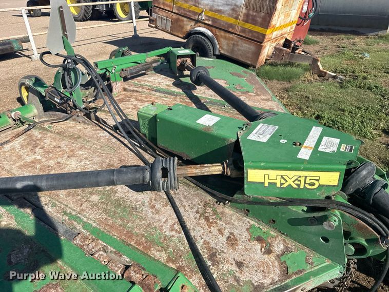 image for item DY3256 John Deere HX15 batwing rotary mower