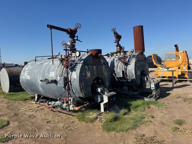 (2) Aztec 5-5-751 boiler units