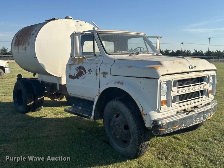 image for item DY3262 1967 Chevrolet C50 truck cab and chassis