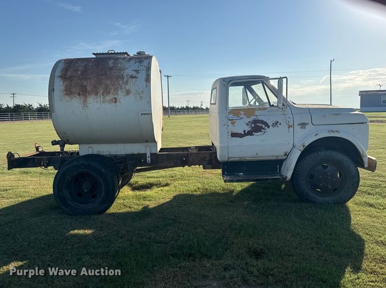 image for item DY3262 1967 Chevrolet C50 truck cab and chassis
