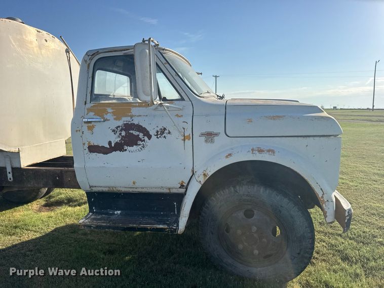 image for item DY3262 1967 Chevrolet C50 truck cab and chassis