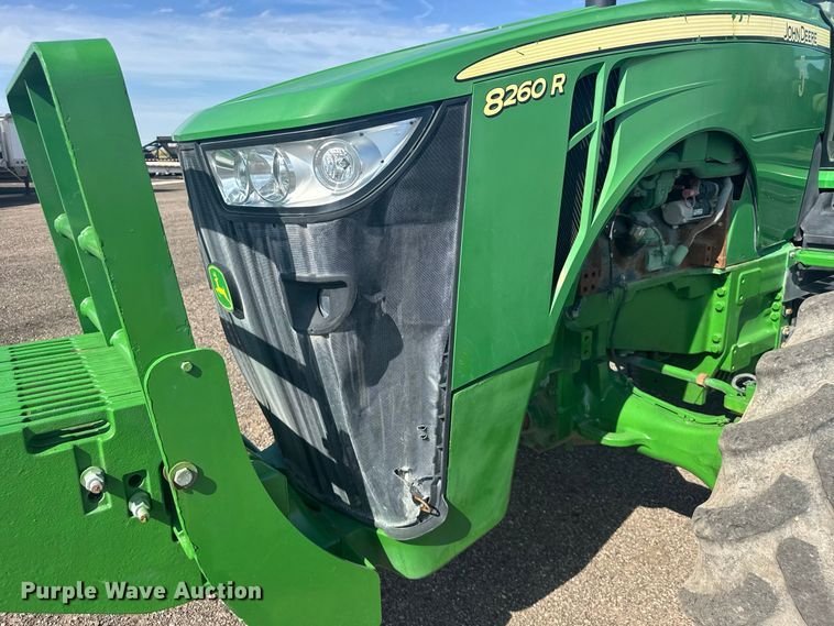 image for item DY3266 2013 John Deere 8260R MFWD tractor