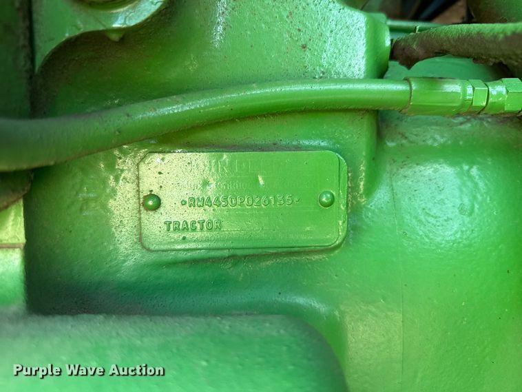 image for item DY3274 1988 John Deere 4450 tractor