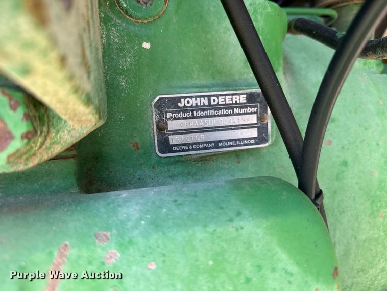image for item DY3283 1983 John Deere 4450 tractor