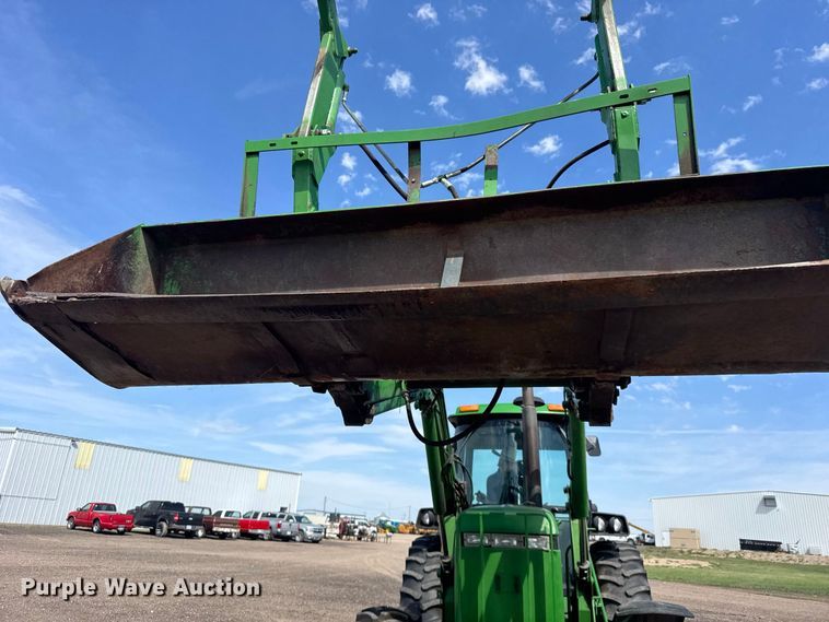 image for item DY3289 1992 John Deere 4055 MFWD tractor