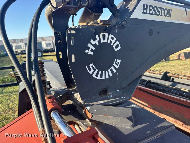 image for item DY3304 Hesston 1265 Hydro Swing swather / windrower