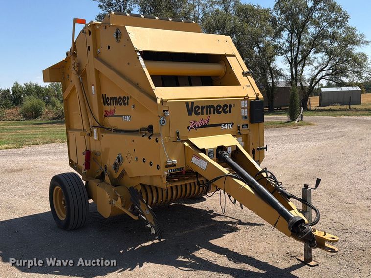 image for item EP7537 2008 Vermeer 5410 rebel round baler