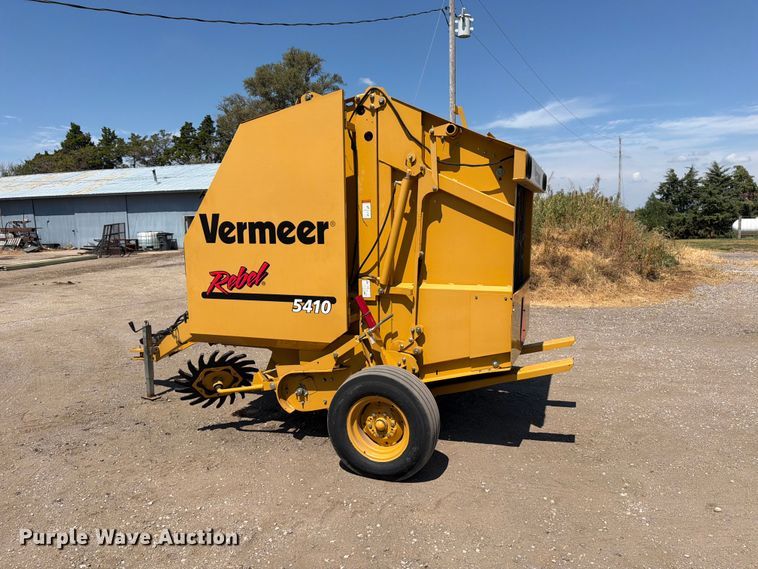 image for item EP7537 2008 Vermeer 5410 rebel round baler