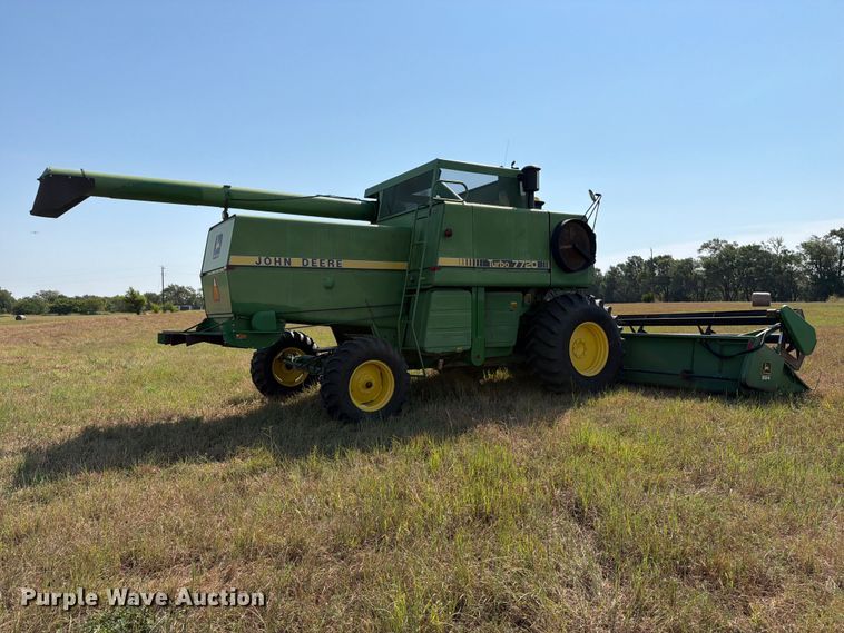 image for item EP7545 1981 John Deere Turbo 7720 combine