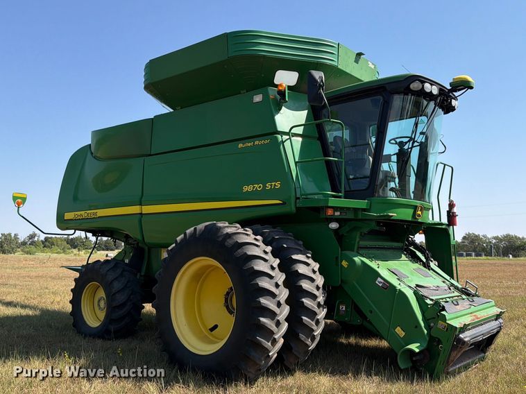 image for item EP7553 2011 John Deere 9870 STS combine