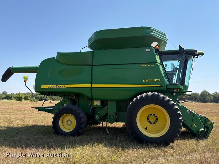 image for item EP7553 2011 John Deere 9870 STS combine