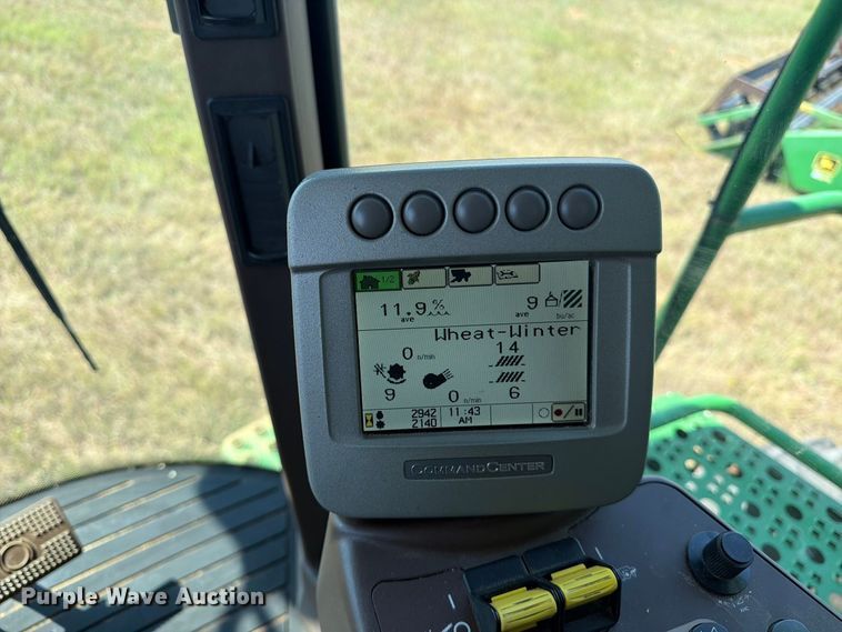 image for item EP7553 2011 John Deere 9870 STS combine