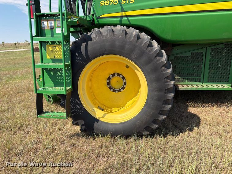 image for item EP7553 2011 John Deere 9870 STS combine