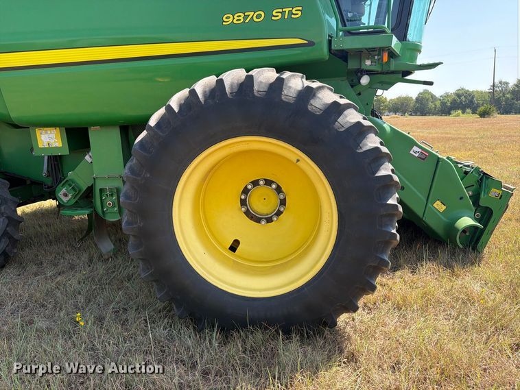image for item EP7553 2011 John Deere 9870 STS combine