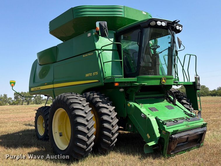 image for item EP7554 2010 John Deere 9870 STS combine