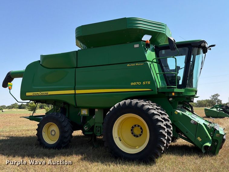 image for item EP7554 2010 John Deere 9870 STS combine