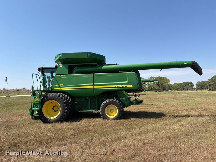 image for item EP7554 2010 John Deere 9870 STS combine