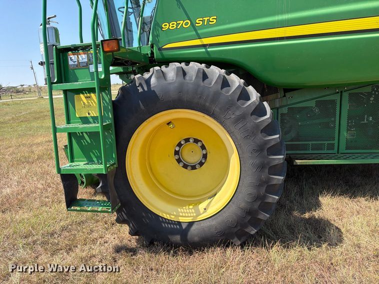 image for item EP7554 2010 John Deere 9870 STS combine