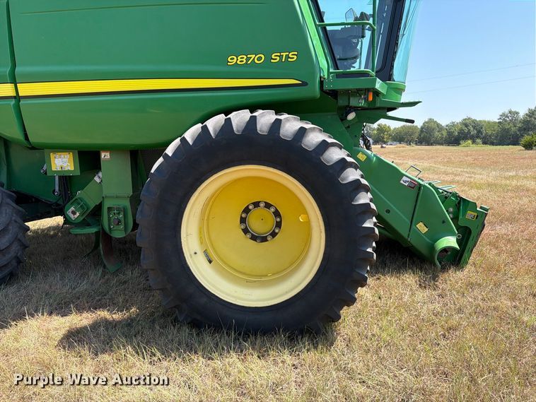 image for item EP7554 2010 John Deere 9870 STS combine