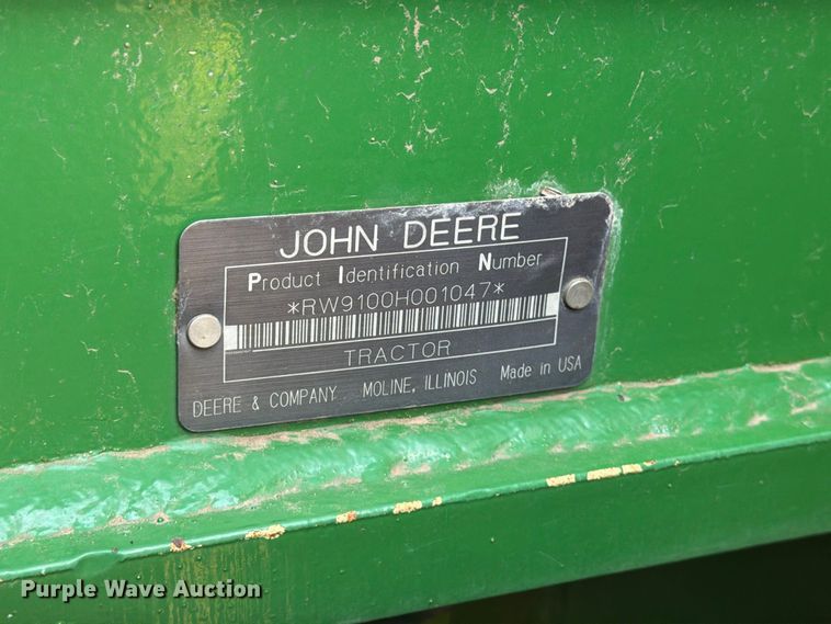 image for item EP7559 1997 John Deere 9100 4WD tractor