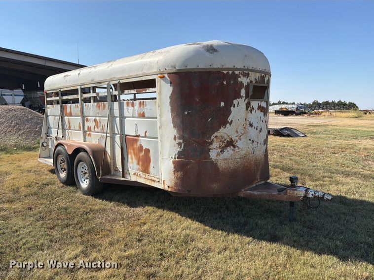 image for item EP7565 1976 Blair livestock trailer