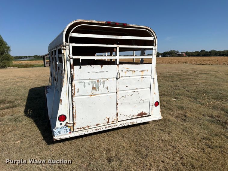 image for item EP7565 1976 Blair livestock trailer