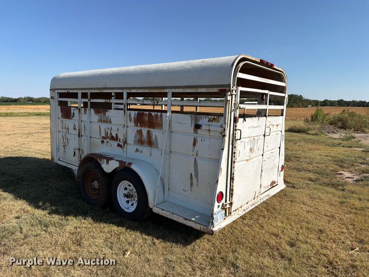 image for item EP7565 1976 Blair livestock trailer