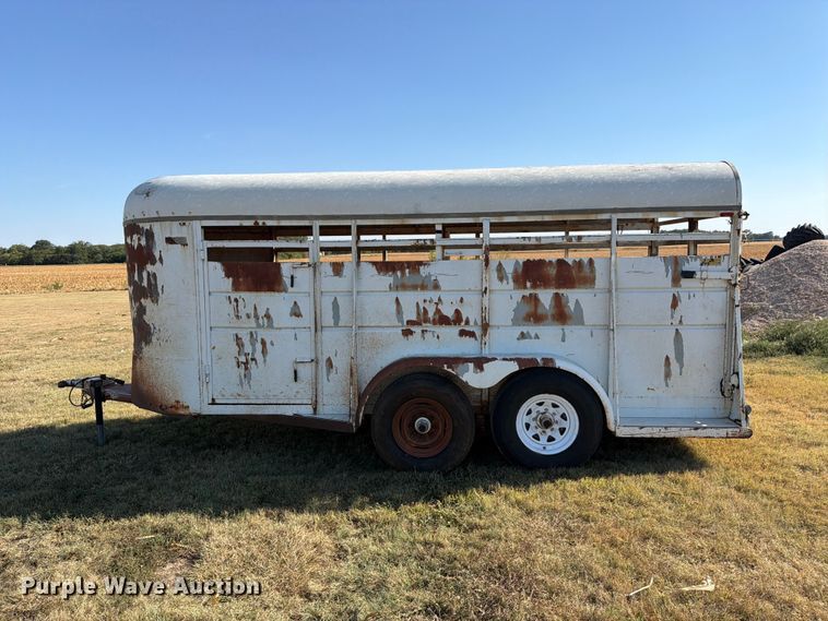 image for item EP7565 1976 Blair livestock trailer