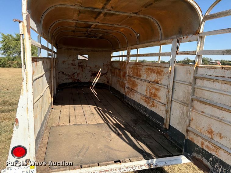 image for item EP7565 1976 Blair livestock trailer