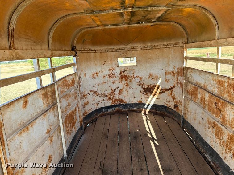 image for item EP7565 1976 Blair livestock trailer
