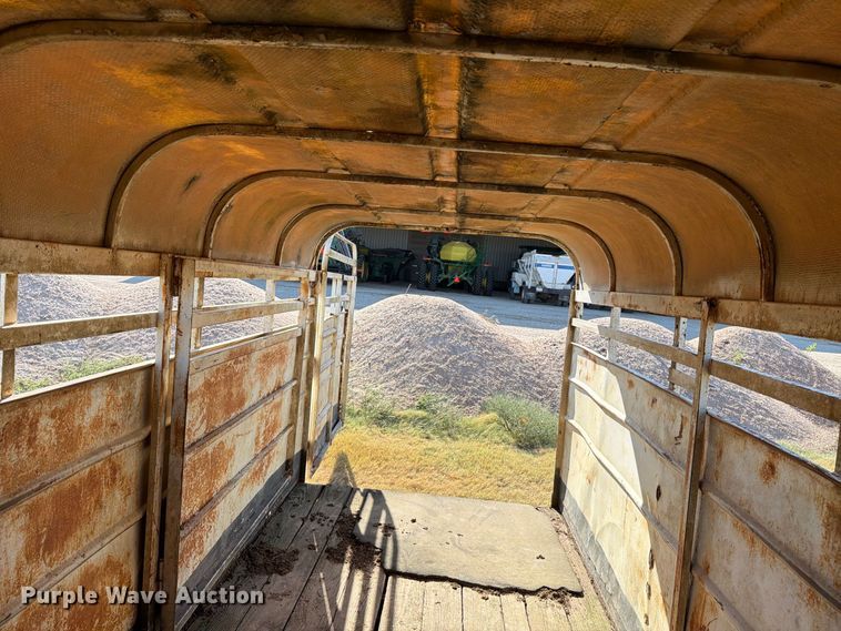image for item EP7565 1976 Blair livestock trailer