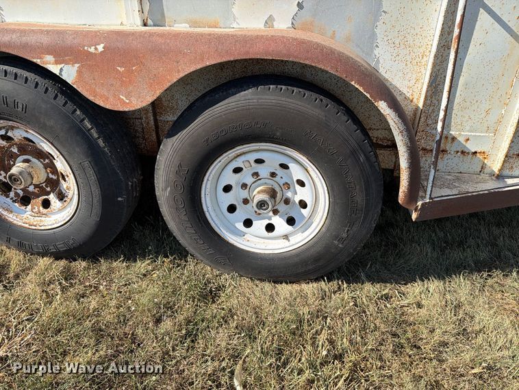 image for item EP7565 1976 Blair livestock trailer