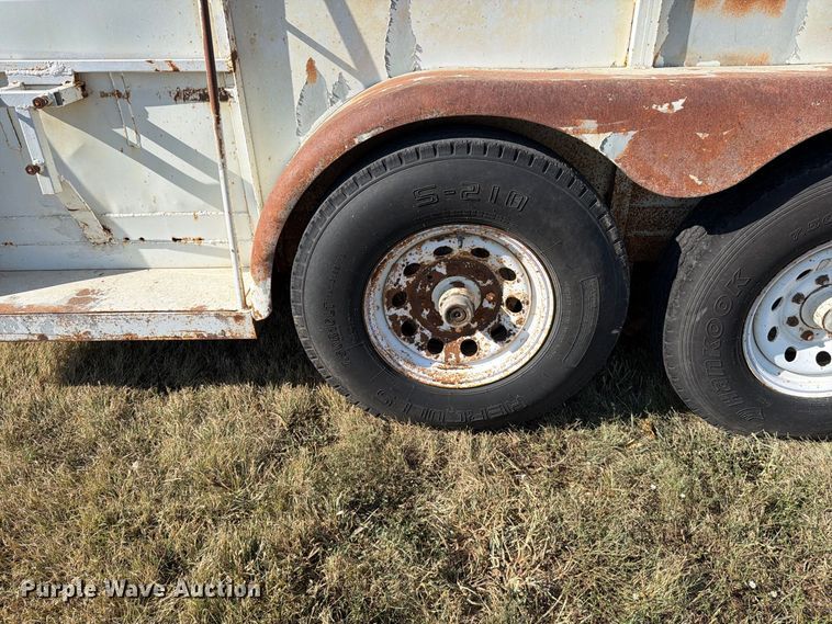 image for item EP7565 1976 Blair livestock trailer