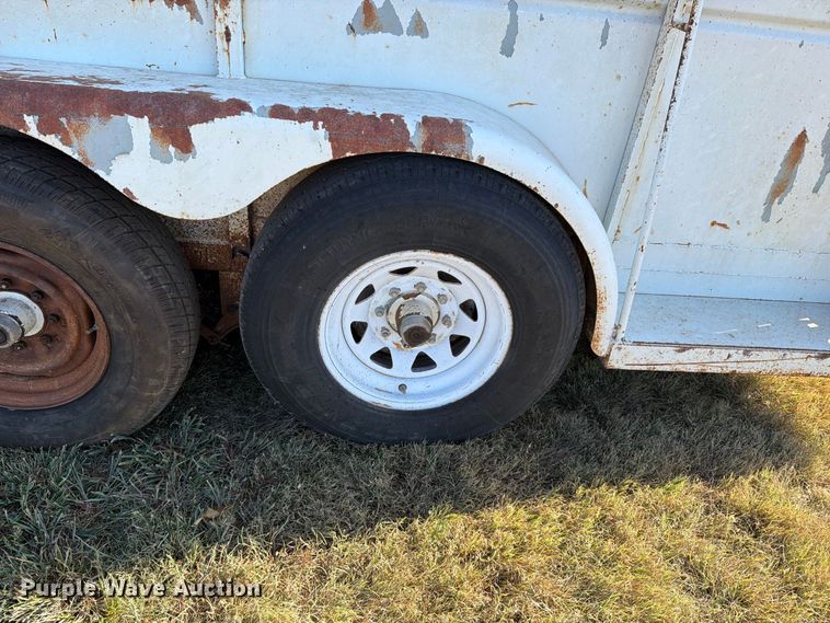 image for item EP7565 1976 Blair livestock trailer