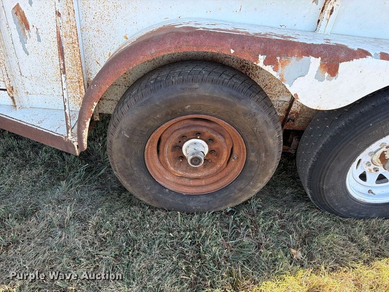 image for item EP7565 1976 Blair livestock trailer