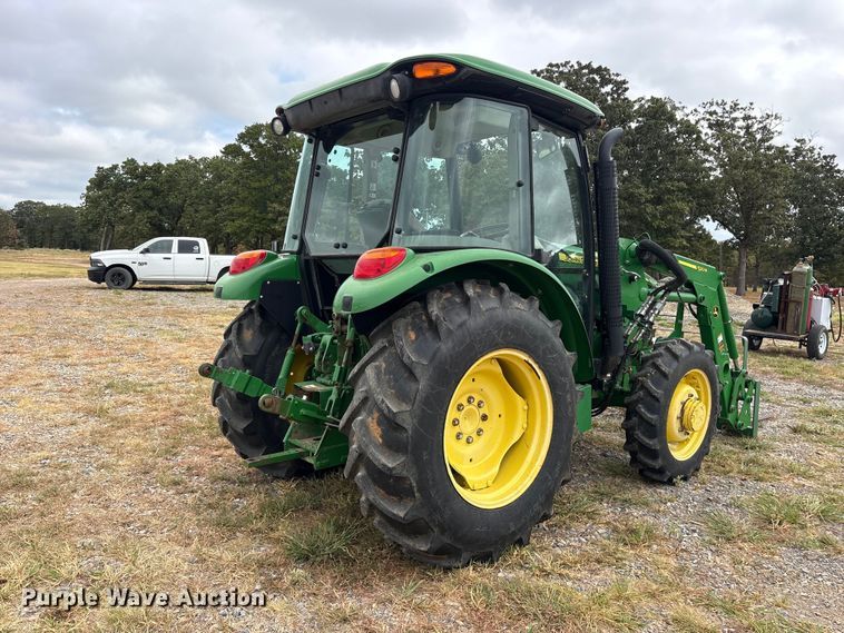 image for item ES8096 2019 John Deere 5075E MFWD tractor