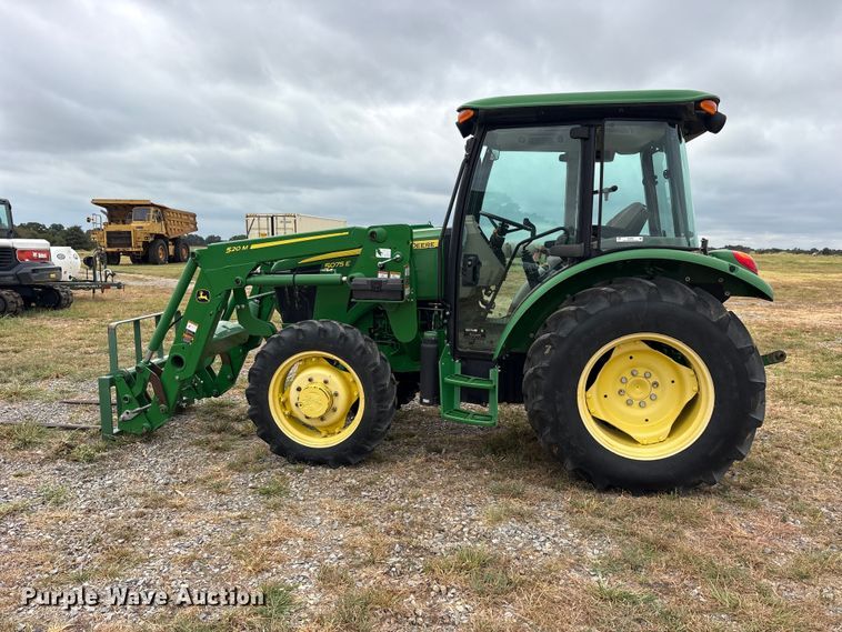 image for item ES8096 2019 John Deere 5075E MFWD tractor