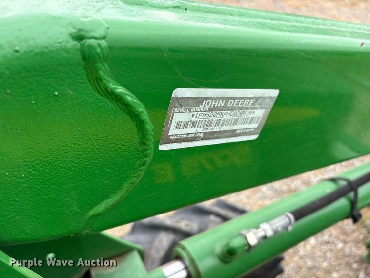 image for item ES8096 2019 John Deere 5075E MFWD tractor