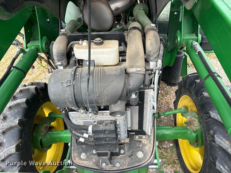 image for item ES8096 2019 John Deere 5075E MFWD tractor