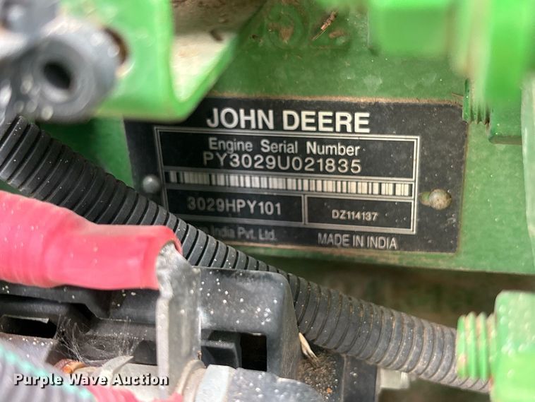 image for item ES8096 2019 John Deere 5075E MFWD tractor