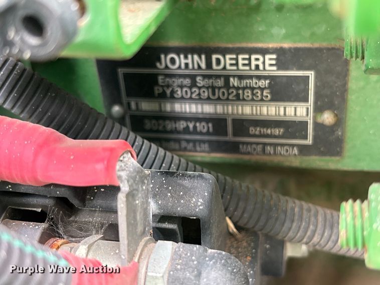 image for item ES8096 2019 John Deere 5075E MFWD tractor