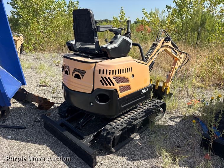 image for item ET0430 2024 Erie EM15 mini excavator