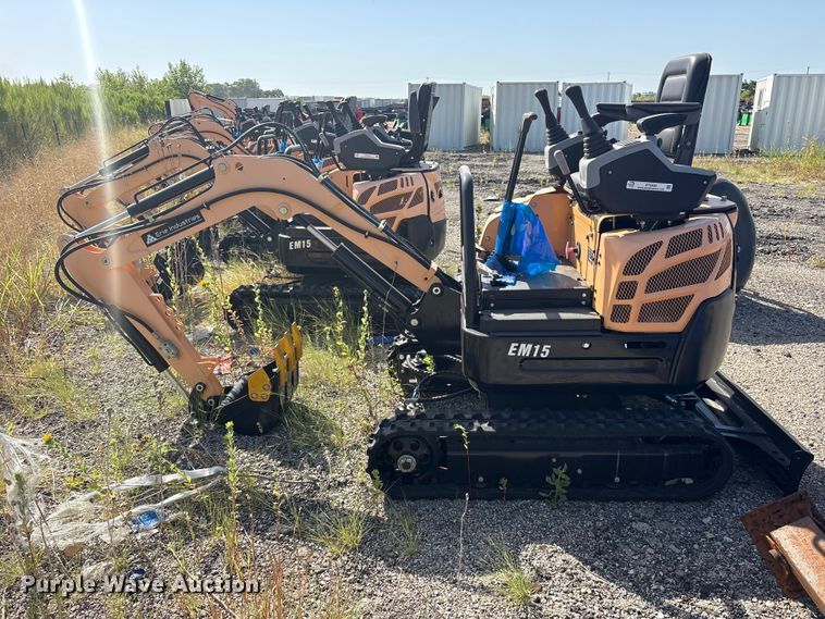 image for item ET0430 2024 Erie EM15 mini excavator