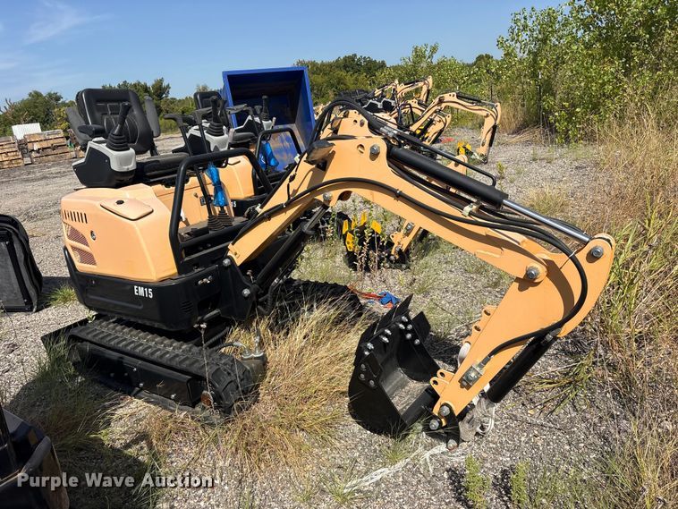 image for item ET0431 2024 Erie EM15 mini excavator