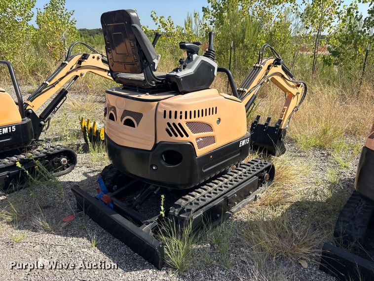 image for item ET0431 2024 Erie EM15 mini excavator
