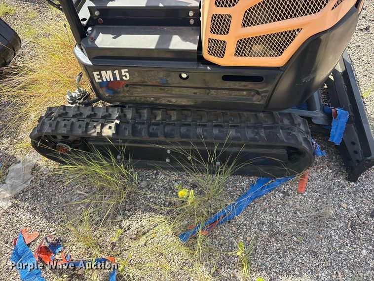 image for item ET0431 2024 Erie EM15 mini excavator